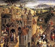 Hans Memling Scenes from the Passion of Christ Sweden oil painting artist